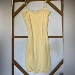Yellow Curvy Body Dress